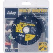 Алмазный отрезной диск Fubag Multi Master D115 мм/ 22.2 мм [88115-3]