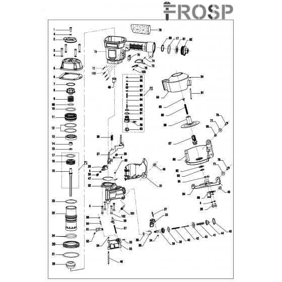 Кольцо 8.6х1.9 (№67) для FROSP CRN-45C