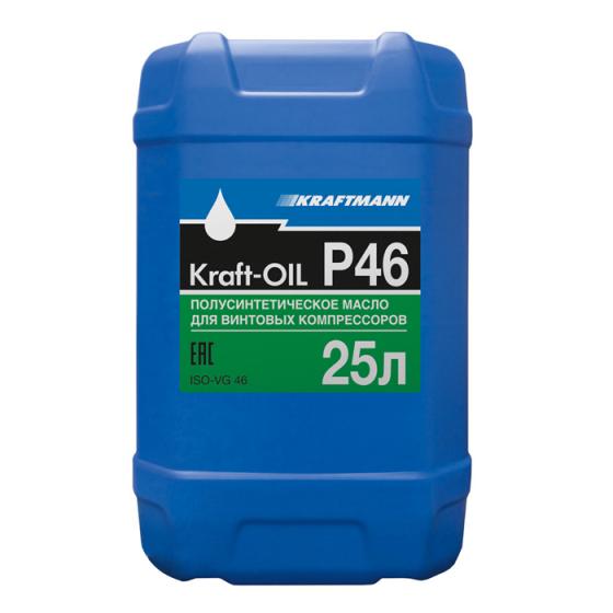 Масло компрессорное KRAFT-OIL P46/25л