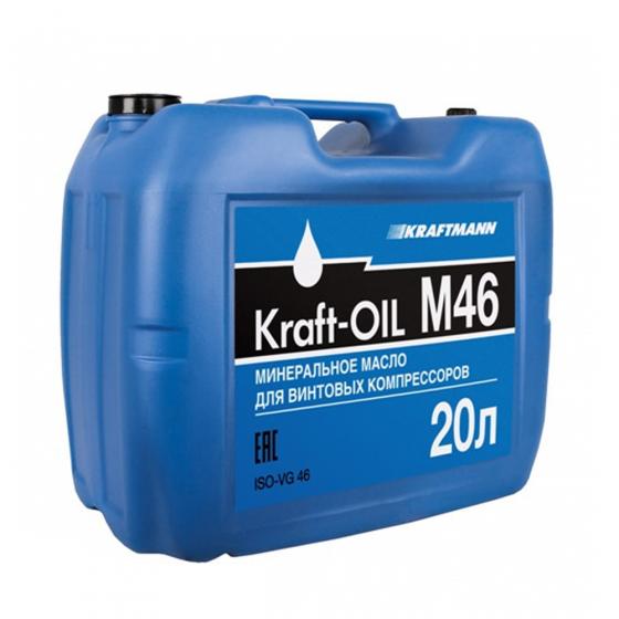 Масло компрессорное KRAFT-OIL M46/20л